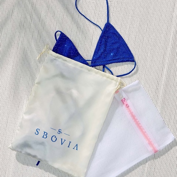 Crystal Beach Mineral Blue Swimsuit - Picture 5 of 8